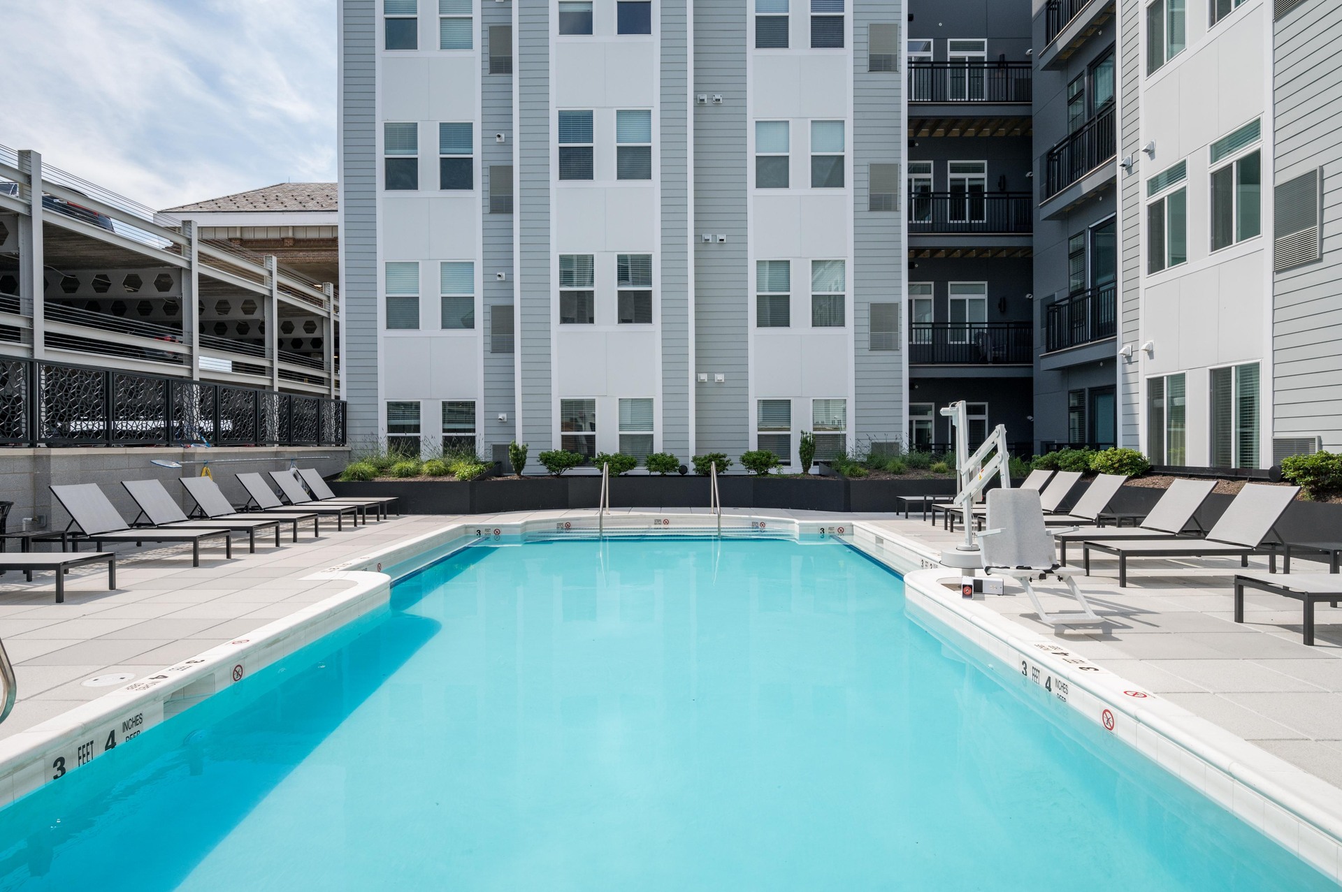 Another view of the swimming pool area.